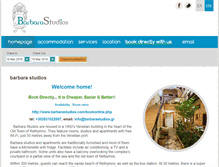 Tablet Screenshot of barbarastudios.com